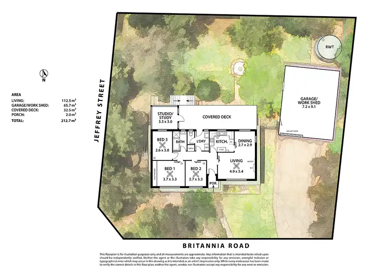 Floorplan of Homely house listing, 28 Britannia Rd, Nairne SA 5252