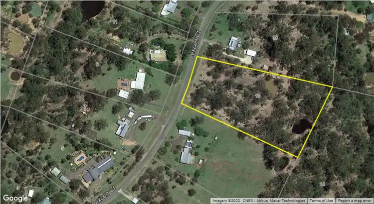 Floorplan of Homely land listing, 16 Lexcen, Kensington Grove QLD 4341