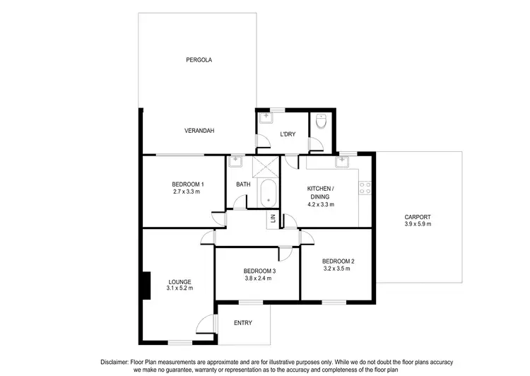 Floorplan of Homely house listing, 2 Mcpherson St, Penola SA 5277