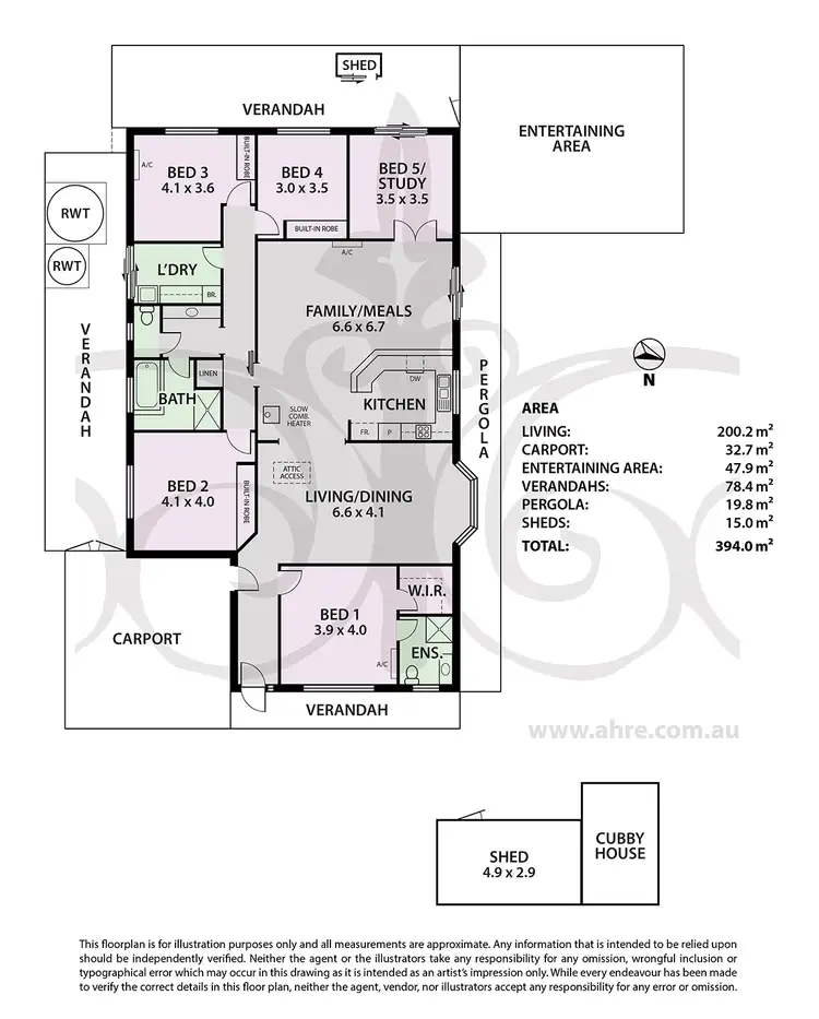 Floorplan of Homely house listing, 1/33 Baker Street, Littlehampton SA 5250