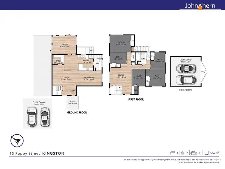 Floorplan of Homely house listing, 15 Poppy St, Kingston QLD 4114