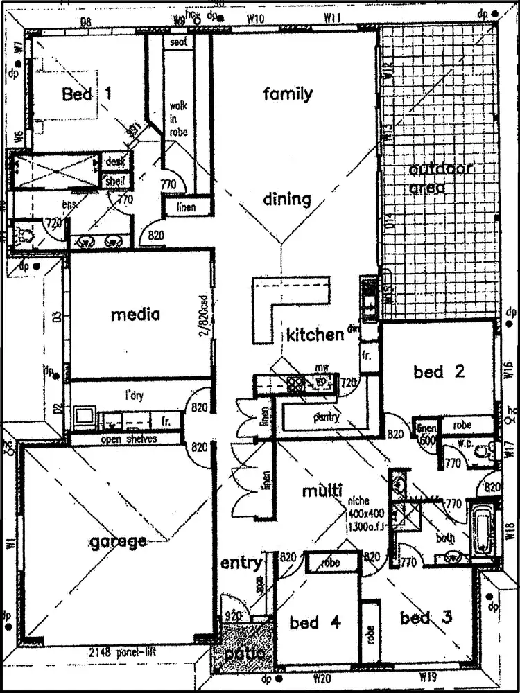 Floorplan of Homely house listing, 10 Barra Ct, Innes Park QLD 4670