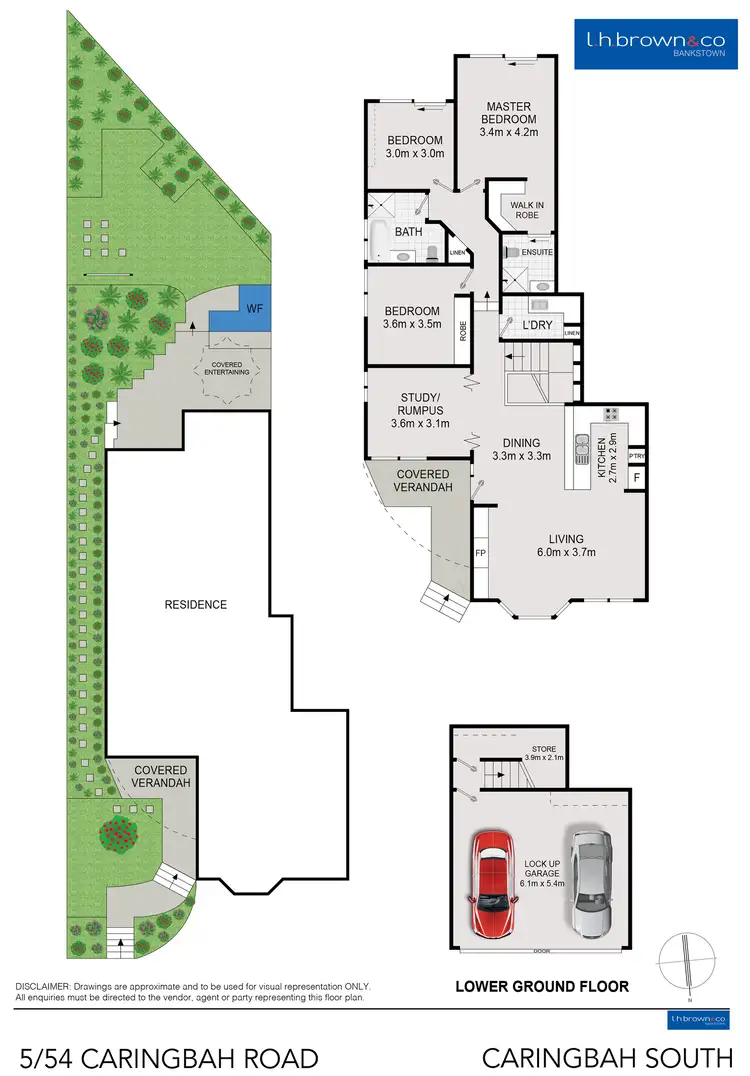Floorplan of Homely villa listing, Unit 5/54 Caringbah Rd, Caringbah South NSW 2229