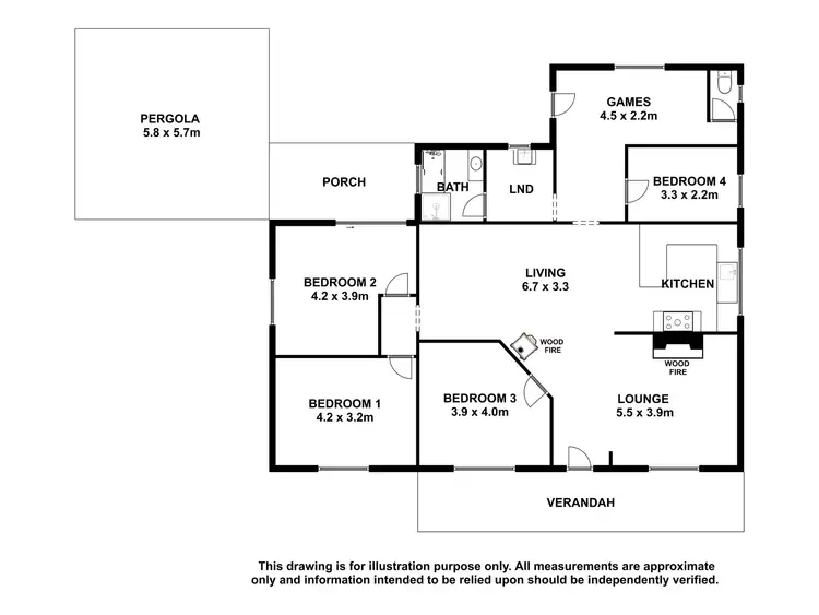 Floorplan of Homely house listing, 1 Ann St, Kalangadoo SA 5278
