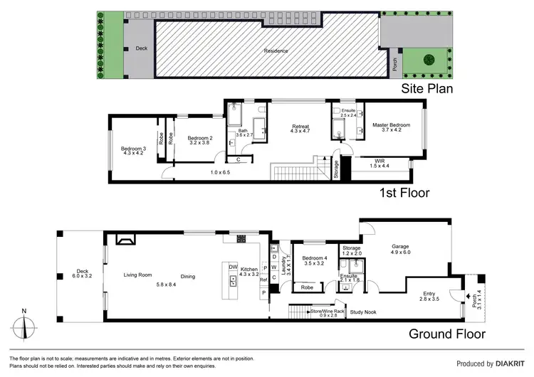 Floorplan of Homely house listing, 41A Herbert Street, Avondale Heights VIC 3034