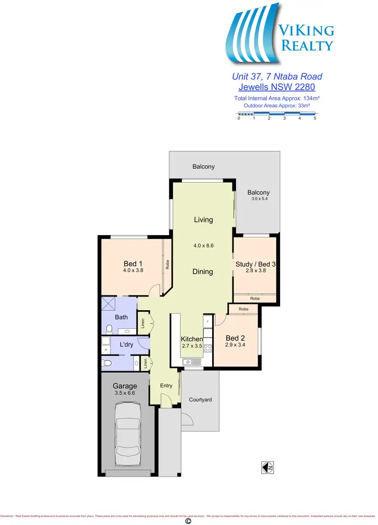 Floorplan of Homely villa listing, Villa 37/7 Ntaba Rd, Jewells NSW 2280