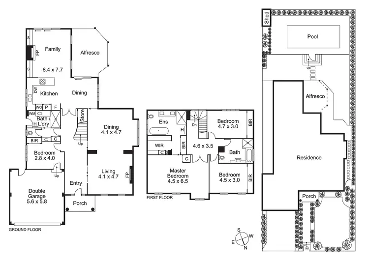 Floorplan of Homely house listing, 17 Florence St, Brighton East VIC 3187
