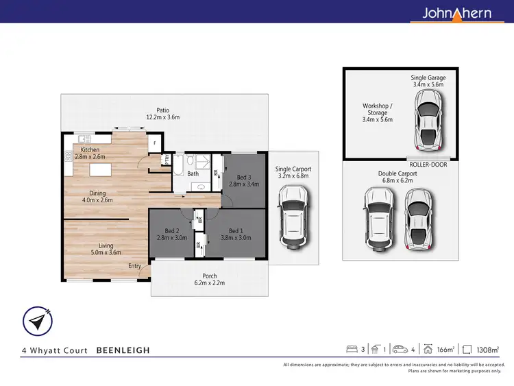 Floorplan of Homely house listing, 4 Whyatt Ct, Beenleigh QLD 4207