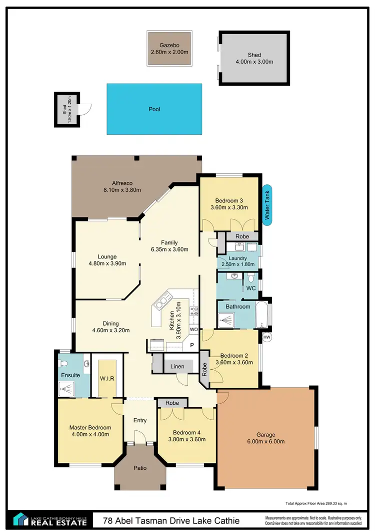 Floorplan of Homely house listing, 78 Abel Tasman Dr, Lake Cathie NSW 2445