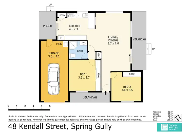Floorplan of Homely house listing, 48 Kendall St, Spring Gully VIC 3550