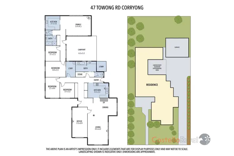 Floorplan of Homely house listing, 47 Towong Rd, Corryong VIC 3707