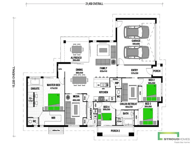 Floorplan of Homely other listing, 12 Newton St, Burpengary East QLD 4505