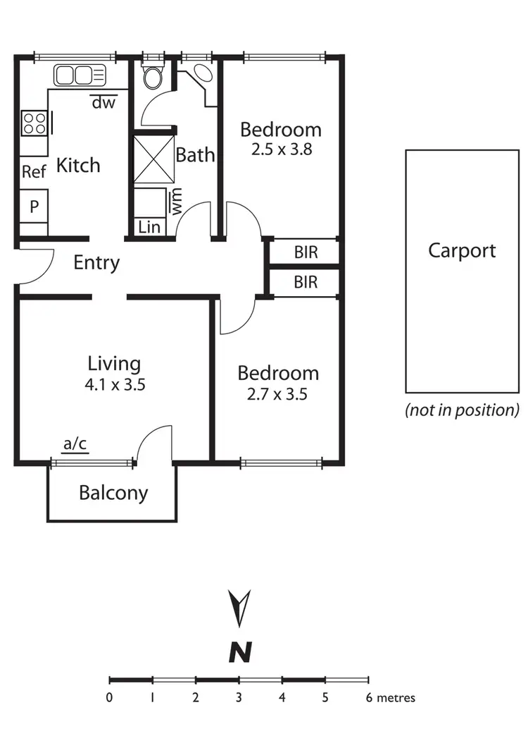 Floorplan of Homely apartment listing, Unit 9/10 St Huberts Road, Carnegie VIC 3163