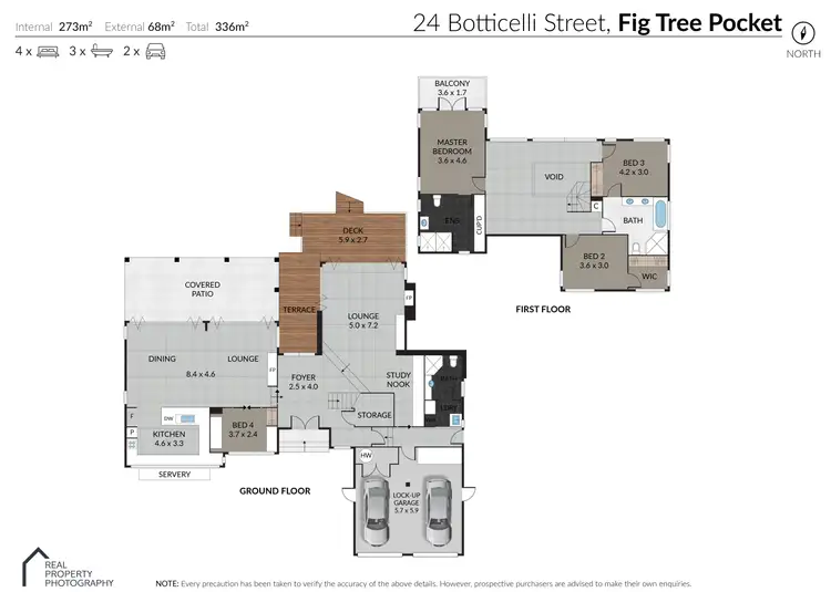 Floorplan of Homely house listing, 24 Botticelli St, Fig Tree Pocket QLD 4069