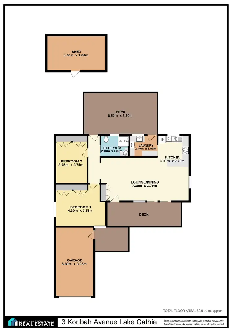 Floorplan of Homely house listing, 3 Koribah Ave, Lake Cathie NSW 2445