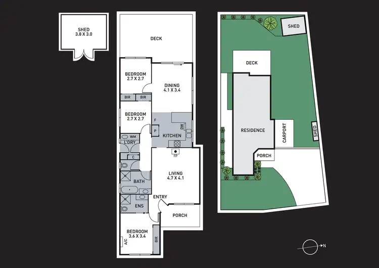 Floorplan of Homely house listing, 41 Meeking Drive, Pakenham VIC 3810