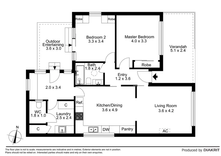 Floorplan of Homely house listing, 33 Hanley Street, Avondale Heights VIC 3034