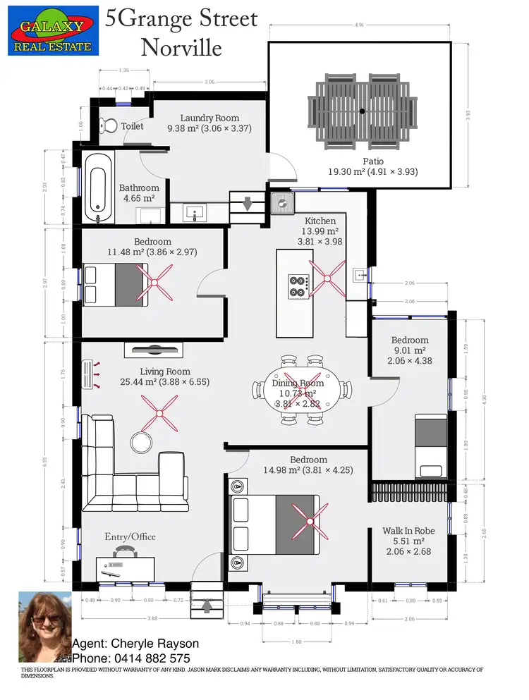 Floorplan of Homely house listing, 5 Grange St, Norville QLD 4670
