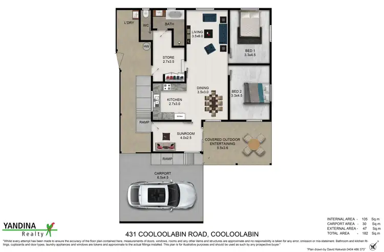 Floorplan of Homely rural property listing, 431 Cooloolabin Rd, Cooloolabin QLD 4560