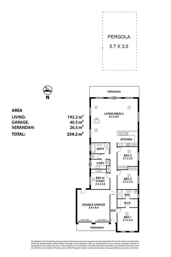 Floorplan of Homely house listing, Unit 2/16 Molens Rd, Hahndorf SA 5245