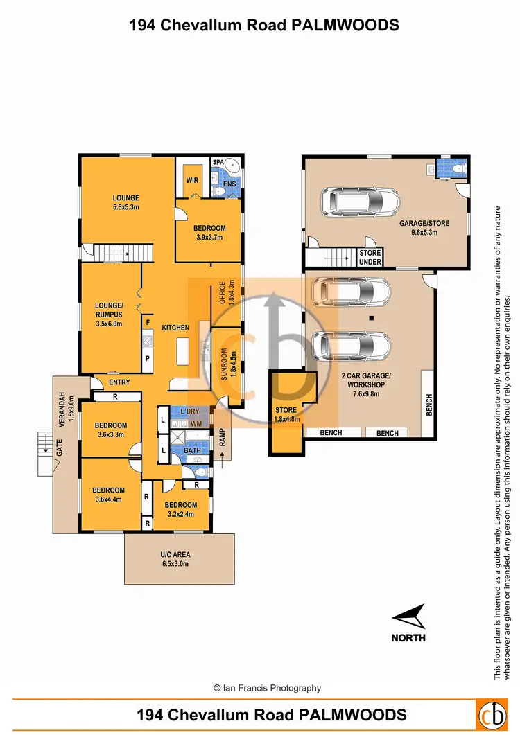 Floorplan of Homely house listing, 194 Chevallum Rd, Palmwoods QLD 4555