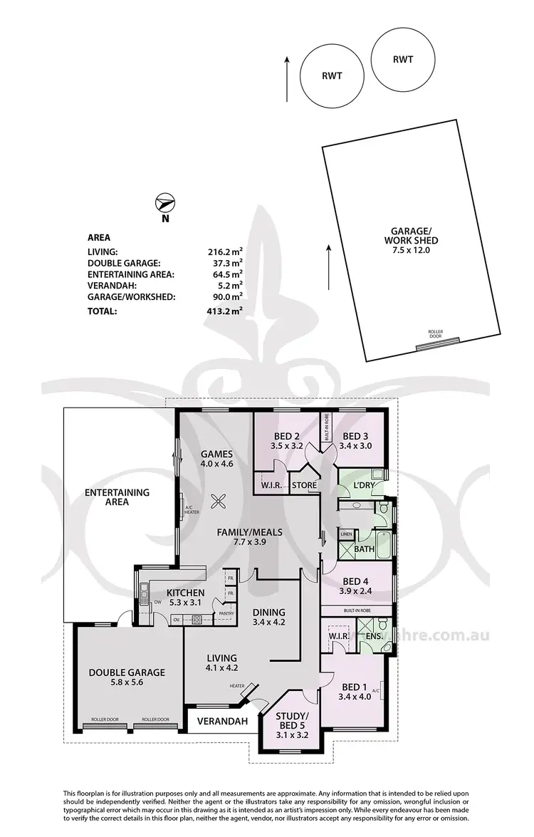 Floorplan of Homely house listing, 7 Dalmeny Dr, Mount Barker SA 5251