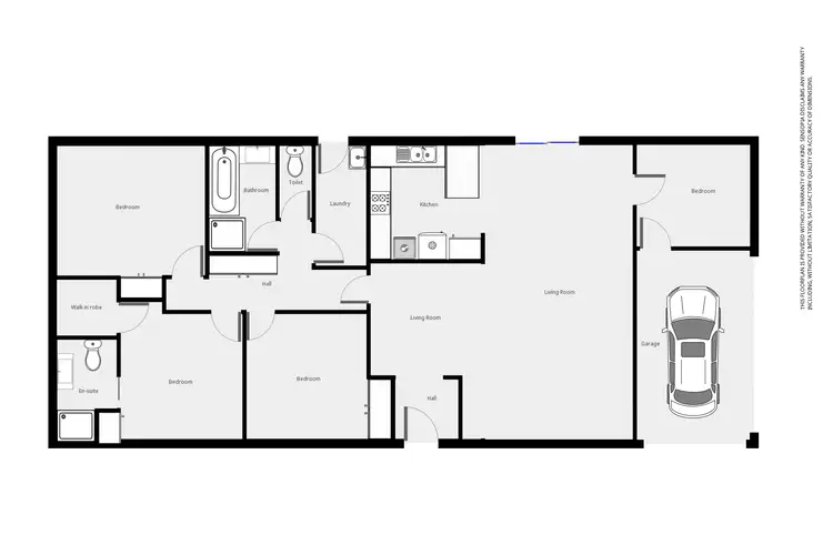 Floorplan of Homely house listing, 65 Sloane St, Stawell VIC 3380