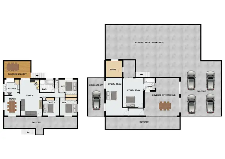 Floorplan of Homely rural property listing, 188-196 Second Ave, Marsden QLD 4132