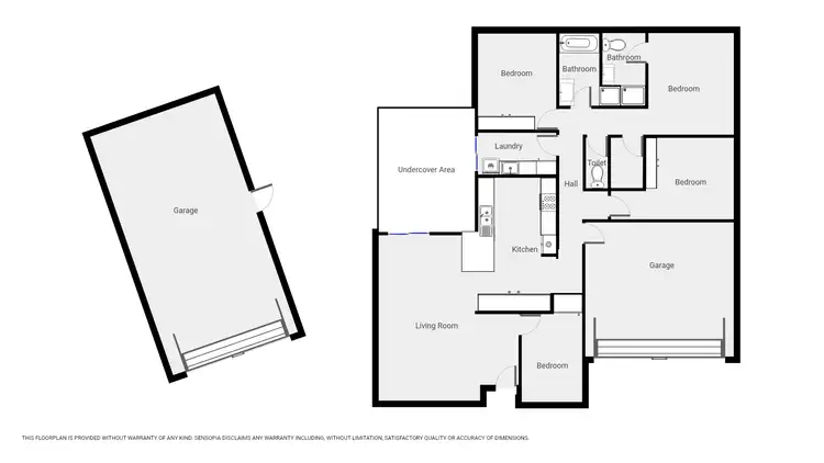 Floorplan of Homely house listing, 18 O'Regan Street, Stawell VIC 3380