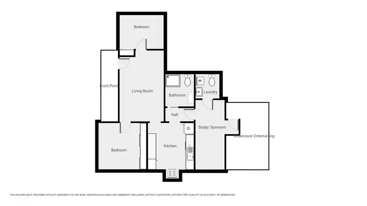 Floorplan of Homely house listing, 26 Gertrude St, Stawell VIC 3380