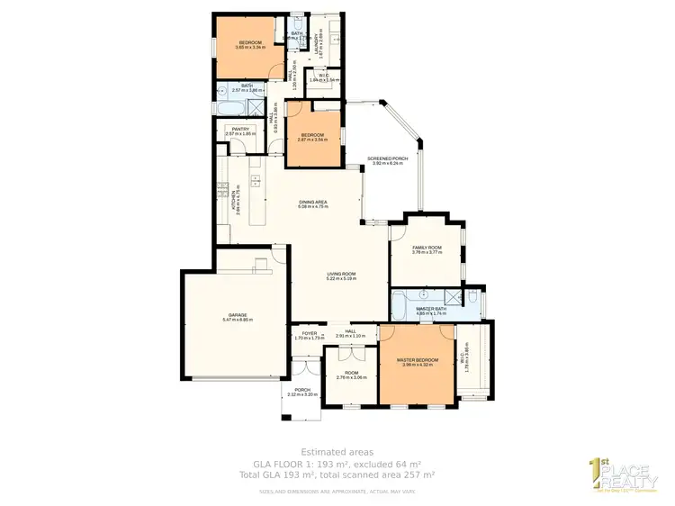 Floorplan of Homely house listing, 37 Roscoe Turn, Rockingham WA 6168