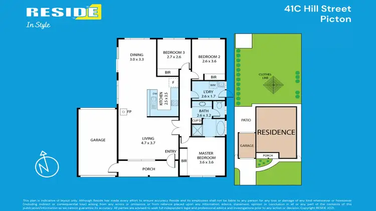 Floorplan of Homely house listing, 41C Hill St, Picton NSW 2571