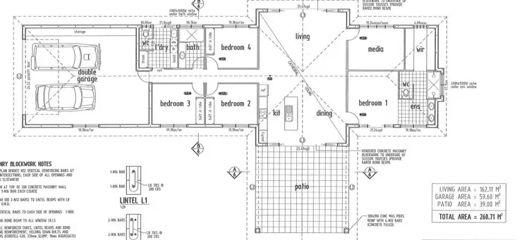 Floorplan of Homely house listing, 35 Monica Cl, Feluga QLD 4854