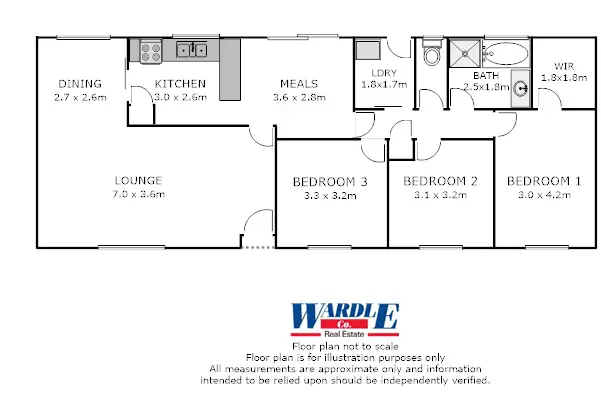 Floorplan of Homely house listing, 70 Ash Cres, Gladstone SA 5473