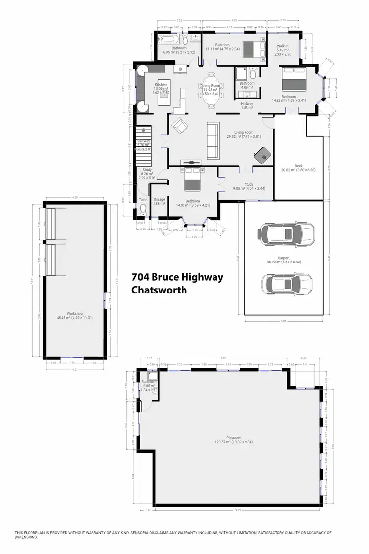 Floorplan of Homely house listing, 704 Bruce Hwy, Chatsworth QLD 4570