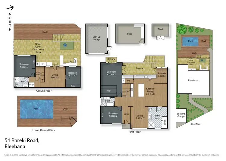 Floorplan of Homely house listing, 51 Bareki Rd, Eleebana NSW 2282