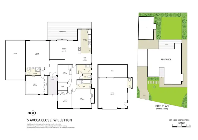 Floorplan of Homely house listing, 5 Avoca Close, Willetton WA 6155