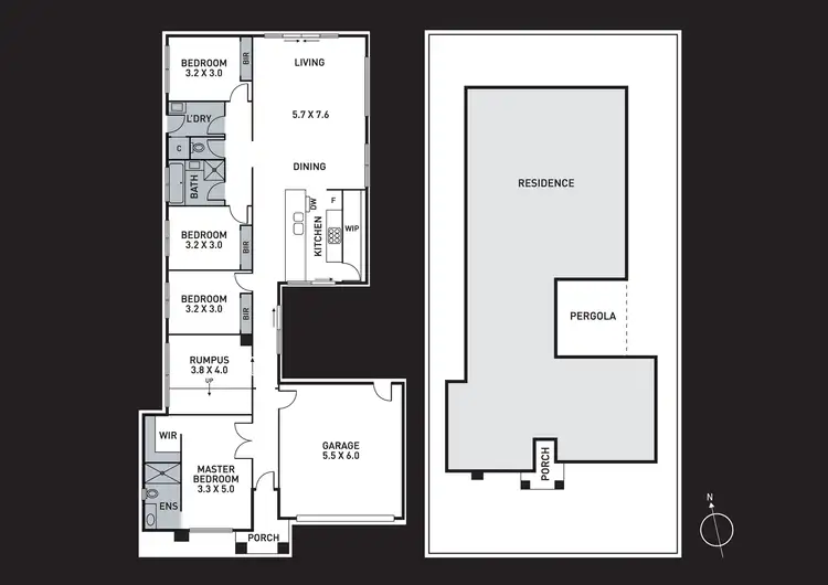 Floorplan of Homely house listing, 14 Hamish Avenue, Pakenham VIC 3810
