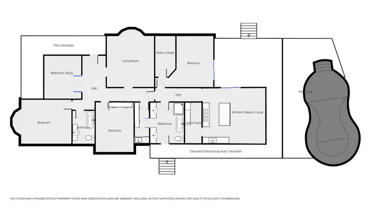 Floorplan of Homely house listing, 16 Skene St, Stawell VIC 3380