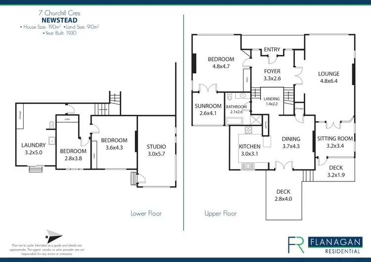 Floorplan of Homely house listing, 7 Churchill Cres, Newstead TAS 7250