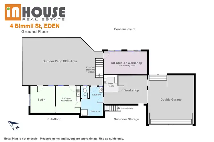 Floorplan of Homely house listing, 4 Bimmil St, Eden NSW 2551