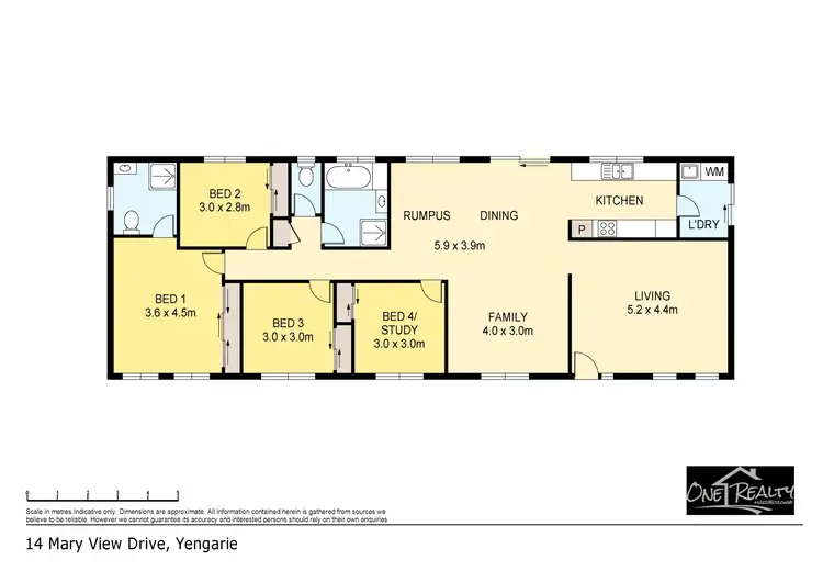 Floorplan of Homely house listing, 14 Mary View Dr, Yengarie QLD 4650