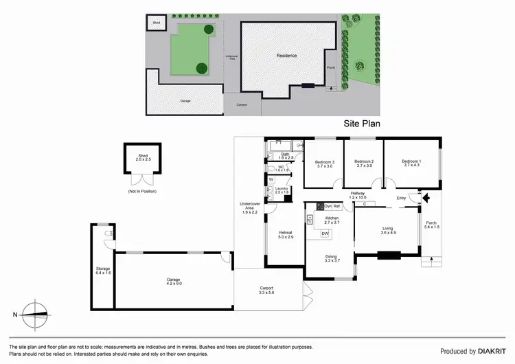 Floorplan of Homely house listing, 64 Riviera Road, Avondale Heights VIC 3034