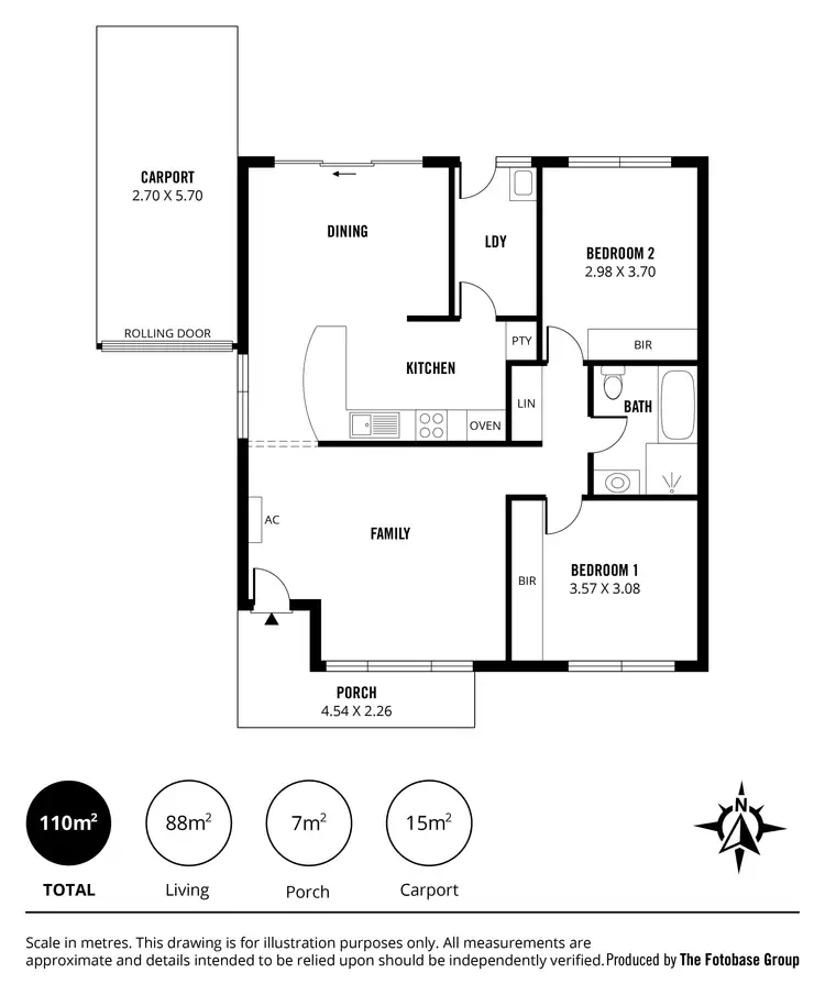 Floorplan of Homely unit listing, Unit 5/3 Mulberry Ct, Magill SA 5072