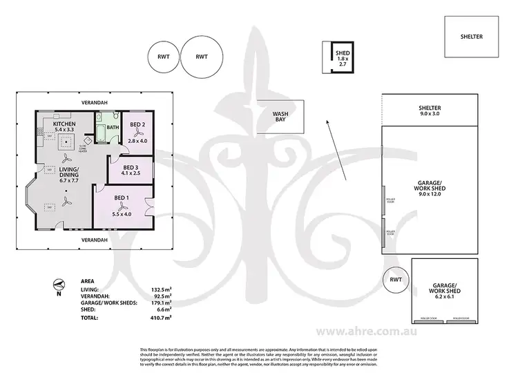 Floorplan of Homely rural property listing, 41 Bell Ct, Strathalbyn SA 5255