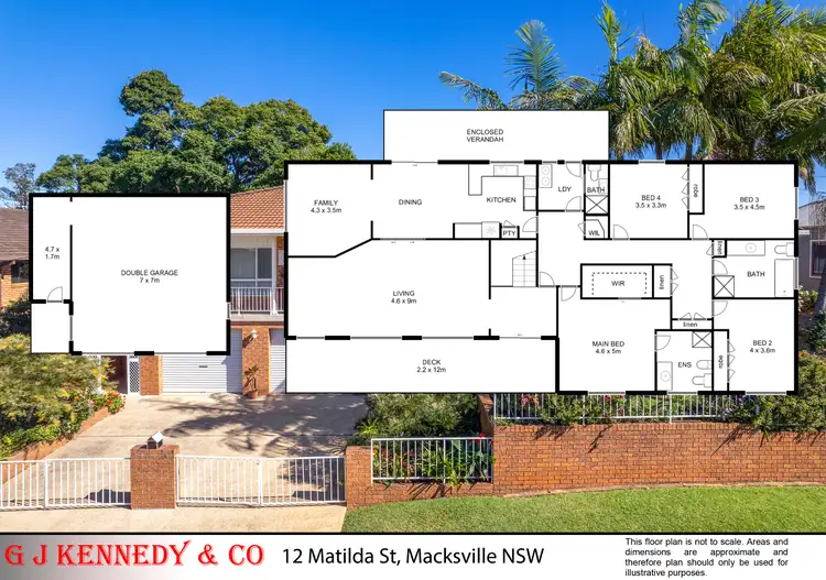 Floorplan of Homely house listing, 12 Matilda St, Macksville NSW 2447