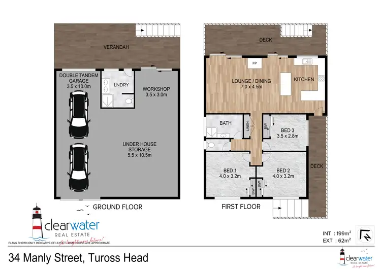 Floorplan of Homely house listing, 34 Manly St, Tuross Head NSW 2537