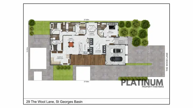 Floorplan of Homely house listing, 29 The Wool Lane, St Georges Basin NSW 2540