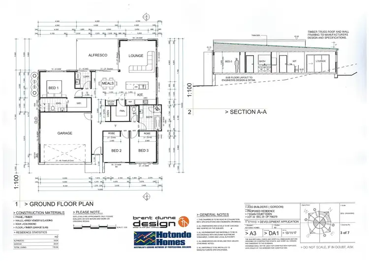 Floorplan of Homely house listing, 7 Egan Ct, Eden NSW 2551