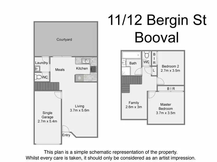 Floorplan of Homely unit listing, Unit 11/8-12 Bergin St, Booval QLD 4304